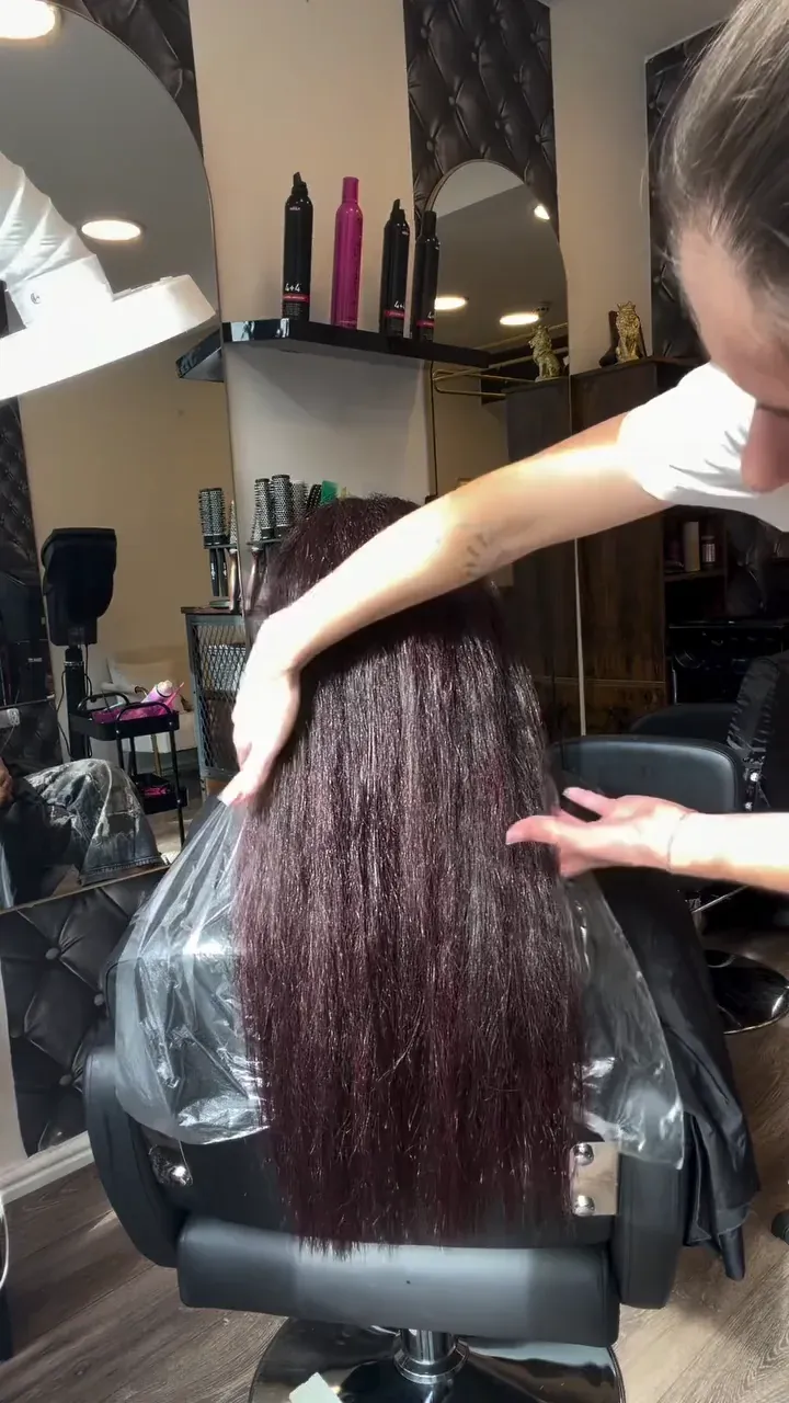 Long and glossy hair result by Viktoriia